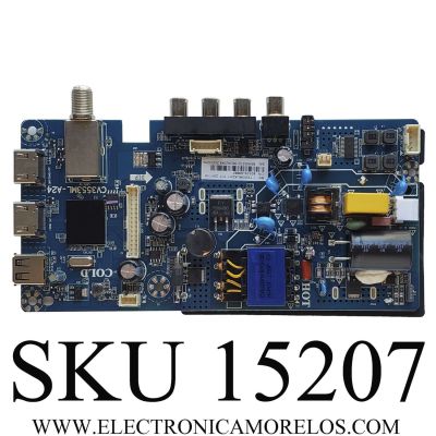 MAIN FUENTE PARA TV INSIGNIA / NÚMERO DE PARTE 60103-00661 / CV3553ML-A24 / 7.T3553MLA2411 / B5H05372106DA2048 / DISPLAY MV185WHB-N20 / MODELO 	